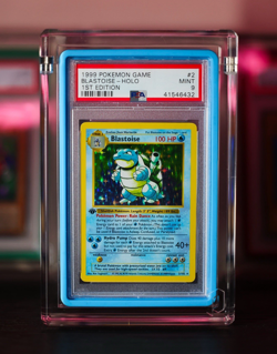 1999 Blastoise 002/102 Base Set Shadowless 1st Edition Holo PSA 9 Pokemon - Image 1