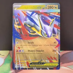 Pokemon TCG Mega Latias ex 100/132 Double Rare Mega Evolutions - Image 1