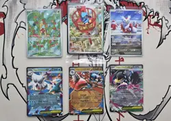 Pokemon TCG: Mega Evolution Black Star Promo/Illustration Rare/Double Rare Lot - Image 1