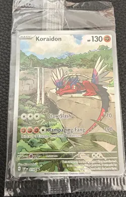 Koraidon SVP014 Black Star ETB Promo Holo Pokemon Scarlet & Violet NM Sealed - Image 1