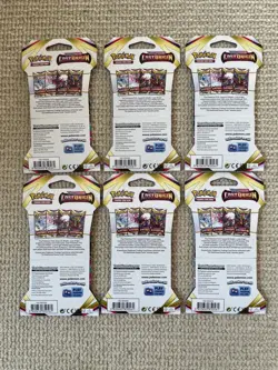 Pokemon TCG Sword & Shield Lost Origin Sleeved Booster Pack x6 - Image 2