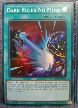 Yugioh 3x Dark Ruler No More Super Rare RA01-EN060 25th Anniversary Rarity - Image 1