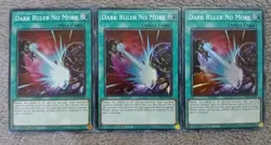 Yugioh 3x Dark Ruler No More Super Rare RA01-EN060 25th Anniversary Rarity - Image 2