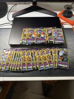 🔥Lot of 24 Pokemon Sun & Moon Unified Minds 3 Card Packs Unweighted. Sealed - Image 1