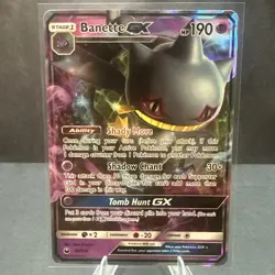 Banette GX 66/168 SWSH Celestial Storm Ultra Rare Holo Pokemon TCG Card NM - Image 1