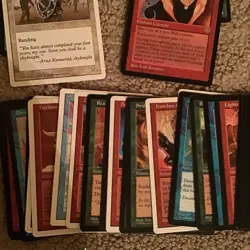 Magic the Gathering VINTAGE Lot 350 Cards Estate As Found Not Searched See Photo - Image 2