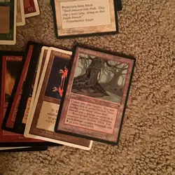 Magic the Gathering VINTAGE Lot 350 Cards Estate As Found Not Searched See Photo - Image 5