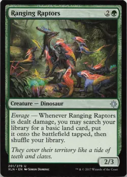 Ranging Raptors U Ixalan 201 LP-NM - Image 1