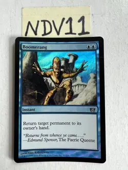 MTG FOIL BOOMERANG -8th Edition - Image 1