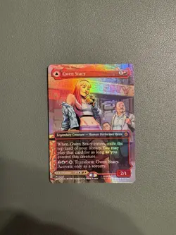 Gwen Stacy (0202) (Borderless) Marvel's Spider-Man Foil - Image 1
