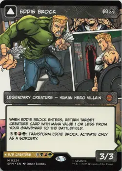 Eddie Brock (0224) (Borderless) M Marvel's Spider-Man 224 LP - Image 1