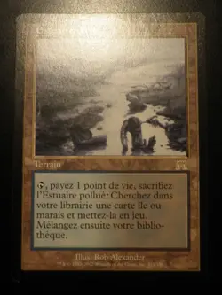 mtg magic polluted delta onslaught FRENCH vf fr estuaire pollue carnage - Image 1