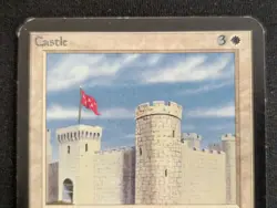 Castle - Alpha - LP - MTG - Magic The Gathering - White - Enchant - Image 3
