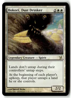 MTG Foil Hokori, Dust Drinker - Betrayers of Kamigawa Moderately Played English - Image 1