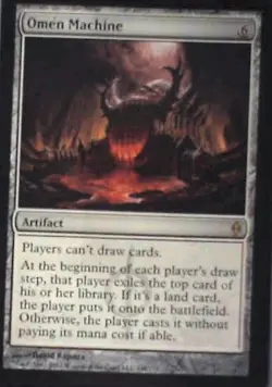 Omen Machine - New Phyrexia: #148, Magic: The Gathering Nm R122 - Image 1