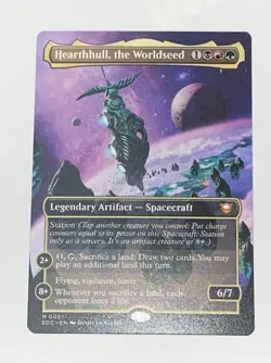 Hearthhull, the Worldseed -Borderless - MTG- Commander: Edge of Eternities NM - Image 1