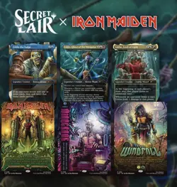 MTG Secret Lair PRESALE Iron Maiden: Eddie Unchained Non-Foil - Image 1