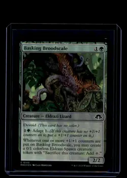 MTG Basking Broodscale #145 Common Foil Modern Horizons 3 - Image 1
