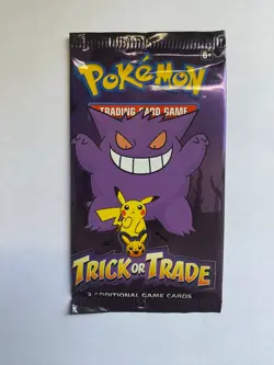 Pokemon TCG Trick or Trade Halloween Booster Pack Sealed (2022) - Image 1