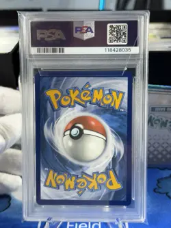 2025 POKEMON DRI EN-DESTINED RIVALS HYPER RARE TEAM ROCKET'S CROBAT EX PSA 9 new - Image 2