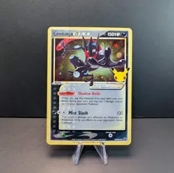 Pokemon TCG Swirl Greninja Gold Star SWSH144 Celebrations Promo & Venusaur 15 NM - Image 2