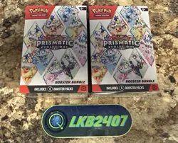 2x Prismatic Evolutions Booster Bundle Pokemon Scarlet&Violet New Factory Sealed - Image 1