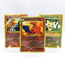 Charizard Entei Pichu 3 Set Pokemon Card Neo Premium File 2 Promo Japanese - Image 1