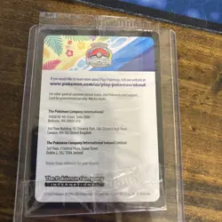 Pikachu Promo 2024 World Championships SVP EN 190 Pokemon Worlds SEALED PROMO - Image 2