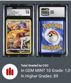 Charizard TG03/TG30 Pokemon Lost Origin Trainer Gallery Graded Gem Mint 10 - Image 2
