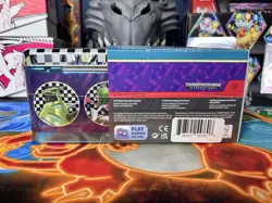 NEW-Pokemon TCG TYRANITAR & IRON VALIANT Collector Chest Tin Lunch Box. - Image 5
