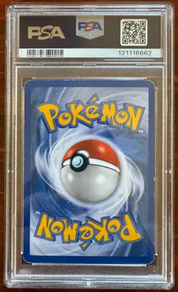 2005 POKEMON EX UNSEEN FORCES #104 HO-OH EX-HOLO PSA 4 - Image 2