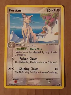 Pokemon Persian 44/112 Fire Red Leaf Green NM-MT See Pictures - Image 1