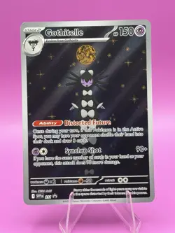 Pokemon SV Promo Card Gothitelle 211 NM Illustration Rare Holo 2025 TCG - Image 1