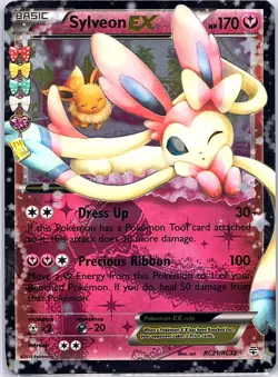 Sylveon EX RC21/RC32 Generations: Radiant Collection - Pokemon Card - NM - Image 1