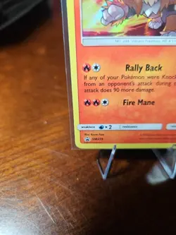Entei SM219 Holo Cosmic Eclipse 2019 Promo Pokemon TCG Card - Image 4