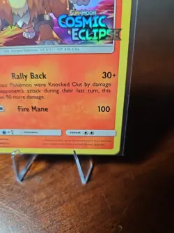 Entei SM219 Holo Cosmic Eclipse 2019 Promo Pokemon TCG Card - Image 5