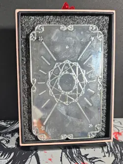 Shinobu Kocho Diamond Card Demon Slayer Heavy Thick Metal Silver Gold Accent - Image 4