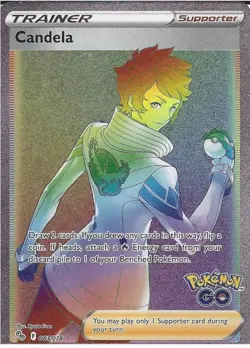083/078 Candela - Pokemon GO - Rainbow Secret Rare - Pokemon Card Game Mint - Image 1