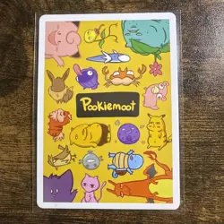 Near Mint Pookiemoot Diggy Diglett #0050 Derp Pokemon Fan Art Card - Image 2