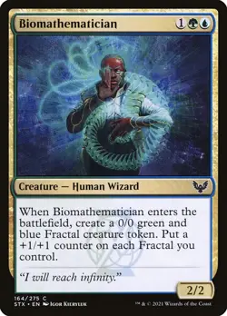 Magic The Gathering Strixhaven Biomathematician 164/275 - Image 1