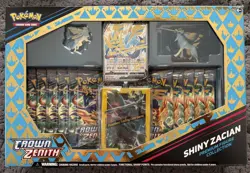 Pokemon TCG: Shiny Zacian Crown Zenith Premium Figure Collection - Image 1