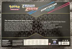 Pokemon TCG: Shiny Zacian Crown Zenith Premium Figure Collection - Image 2