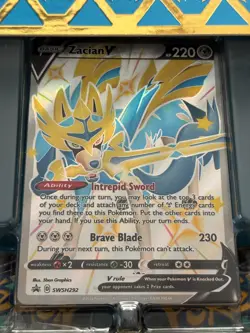 Pokemon TCG: Shiny Zacian Crown Zenith Premium Figure Collection - Image 5