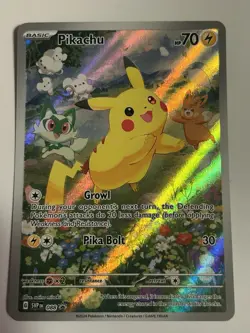 Pokemon TCG Pikachu SVP 088 Black Star Promo Holo Rare - Image 1