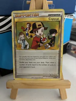 COPYCAT 77/95 UNCOMMON Call of Legends 2011 Trainer Supporter Pokemon - Image 1