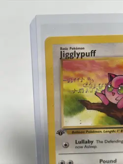 Pokemon TCG Vintage WOTC Jungle 1st Edition Jigglypuff 54/64 Common NM/VLP - Image 3