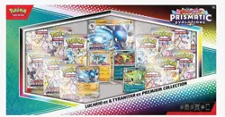 Lucario And Tyranitar Ex Pokemon TCG: Prismatic EX Premium Collection Box Set - Image 1