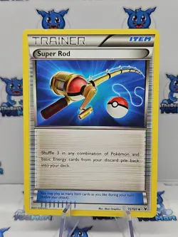 Super Rod - 95/101 - Pokemon Noble Victories LP - Image 1