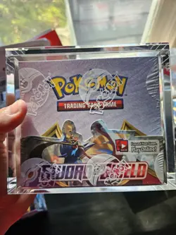 Pokemon Sword And Shield Base Booster Box sealed With Case - Image 1