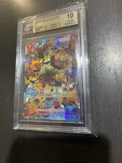 One Piece Card Game CCG TCG Edward Newgate ST15-002 SR Alt Art SP - Image 1